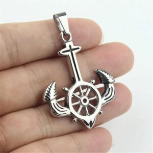 Dije Timón marino acero