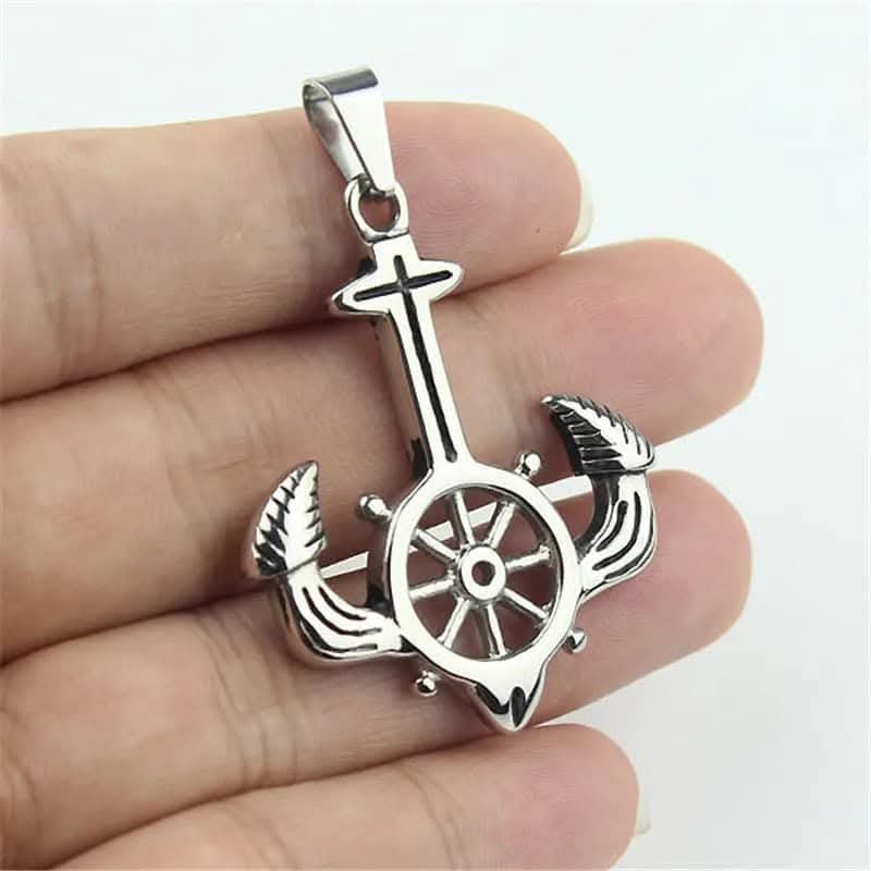 Dije Timón marino acero