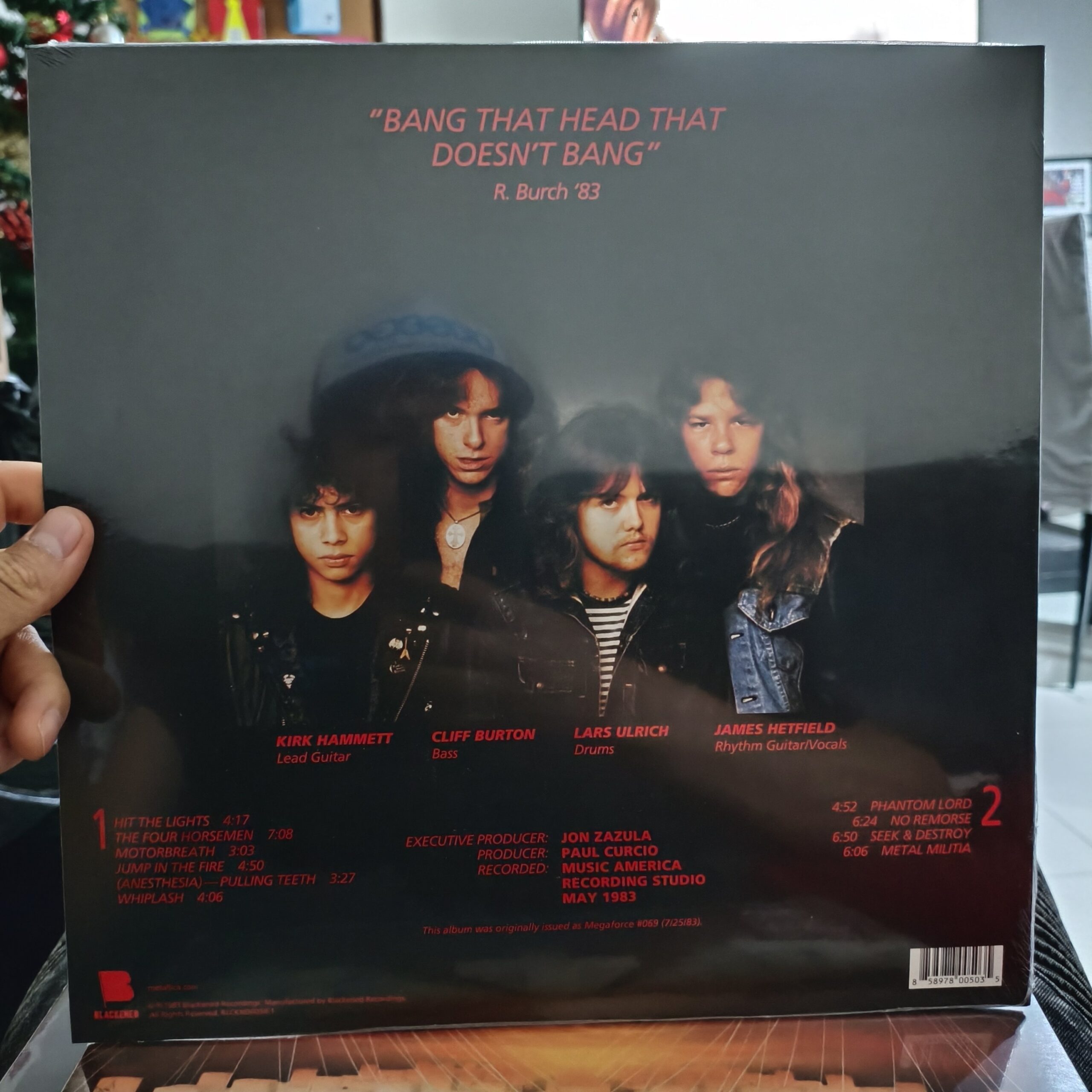 Metallica - Kill 'Em All LP vinilo (Remastered) - Imagen 3