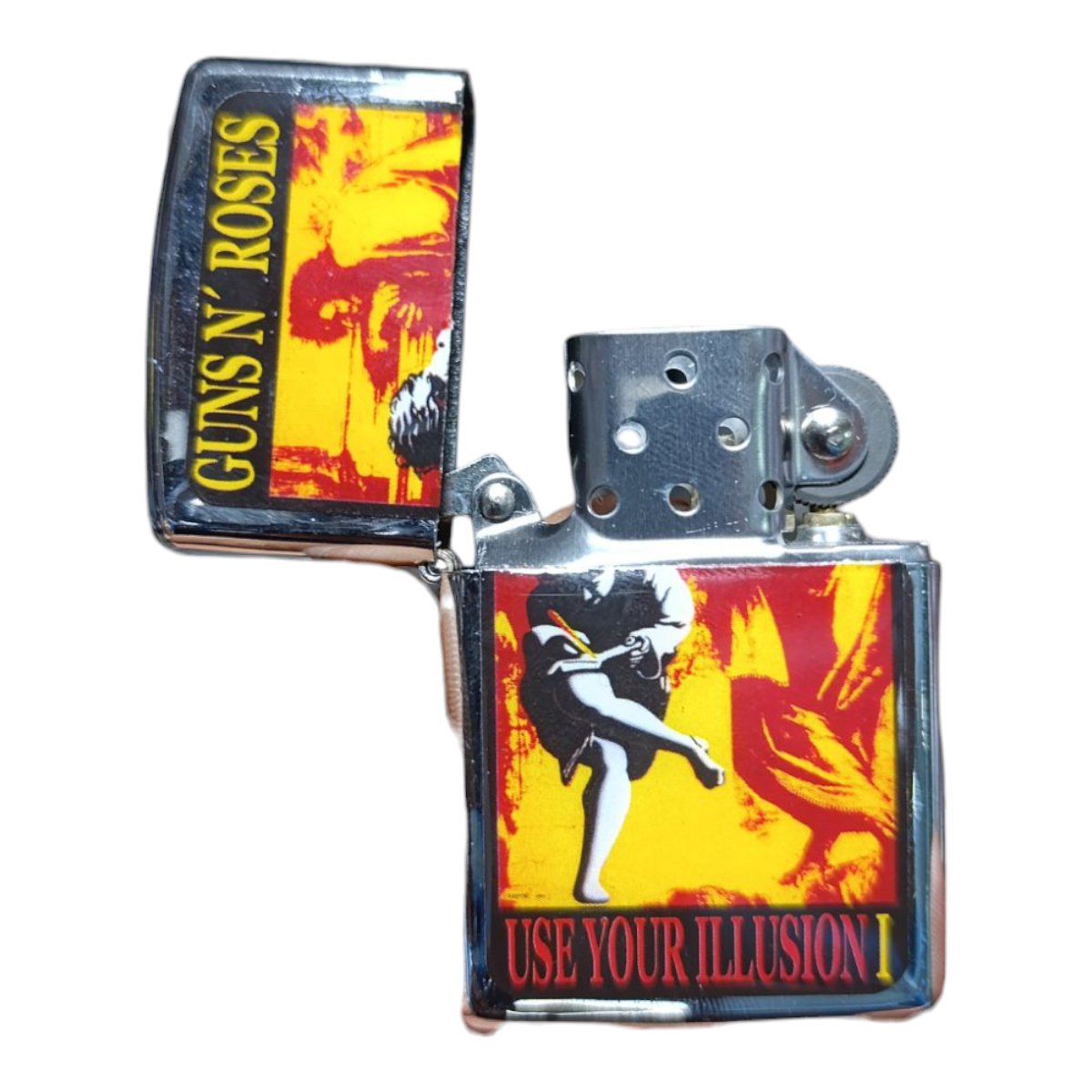 Encendedor Guns N Roses Bandas rock tipo zippo - Imagen 2