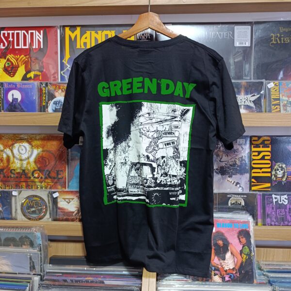 Polo de Algodón Green Day – Estampado Serigrafiado | Tallas S a XL