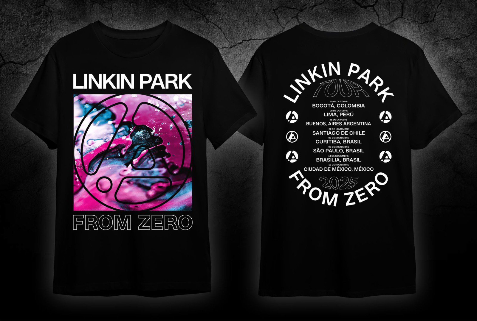 Polo Linkin Park From Zero Tour 2025 - Imagen 2