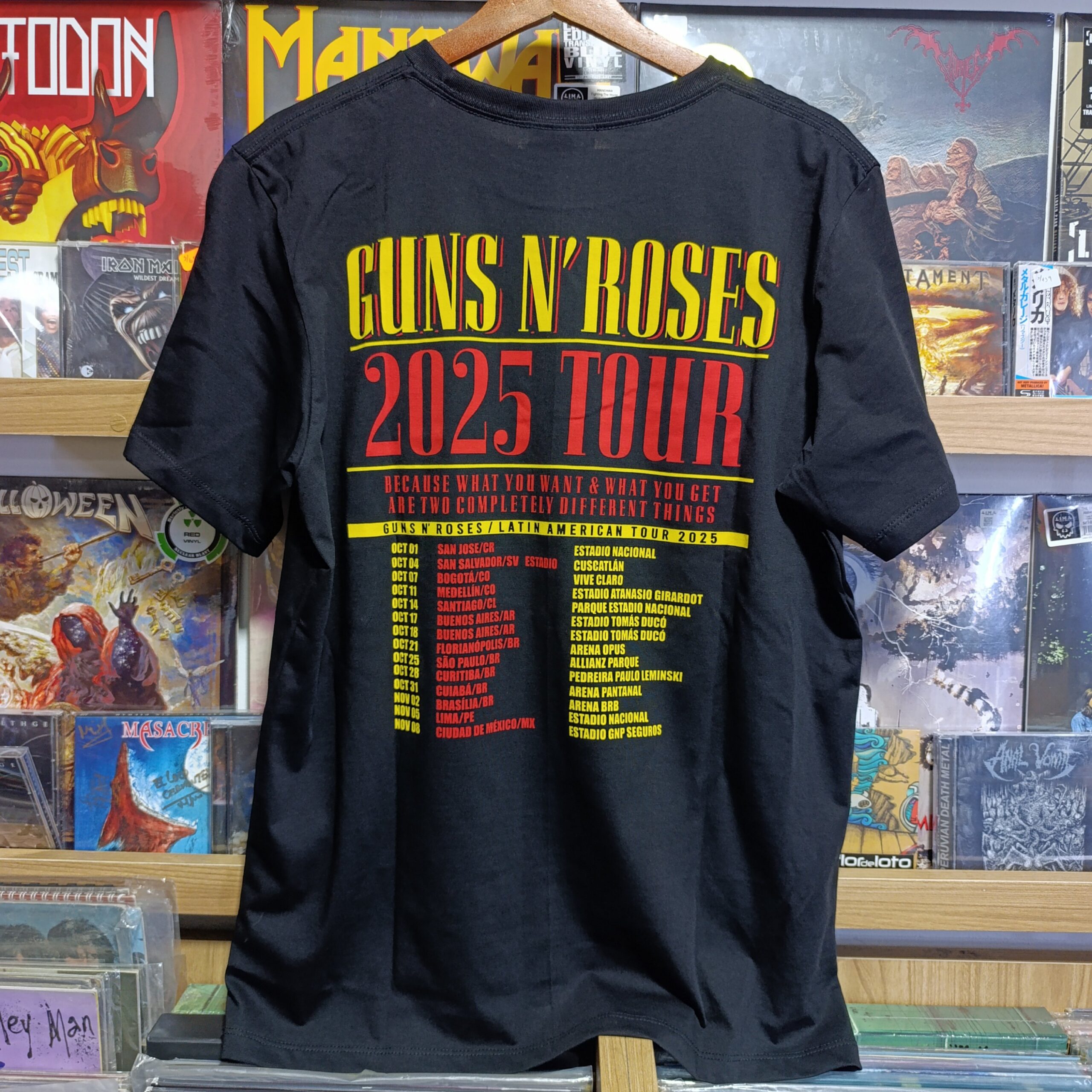 Polo Guns N' Roses 2025 Tour Perú - Imagen 2