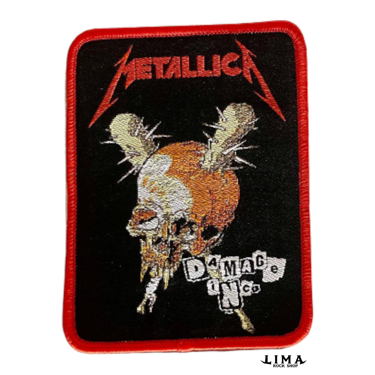 Parches Woven de Bandas de Rock y Metal – Metallica, Motörhead, Judas Priest, Mercyful Fate y más