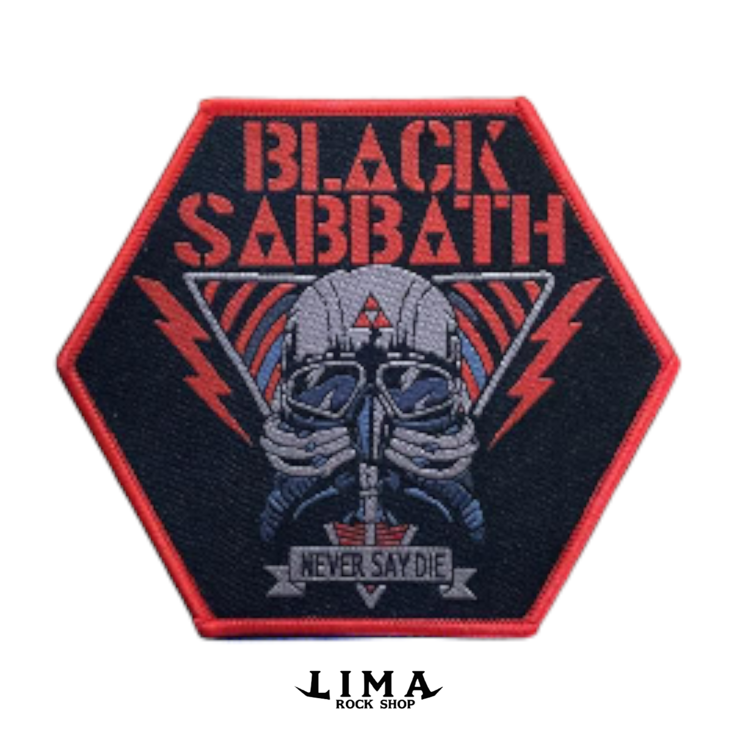 Parches importados Black Sabbath micro bordados - Imagen 2