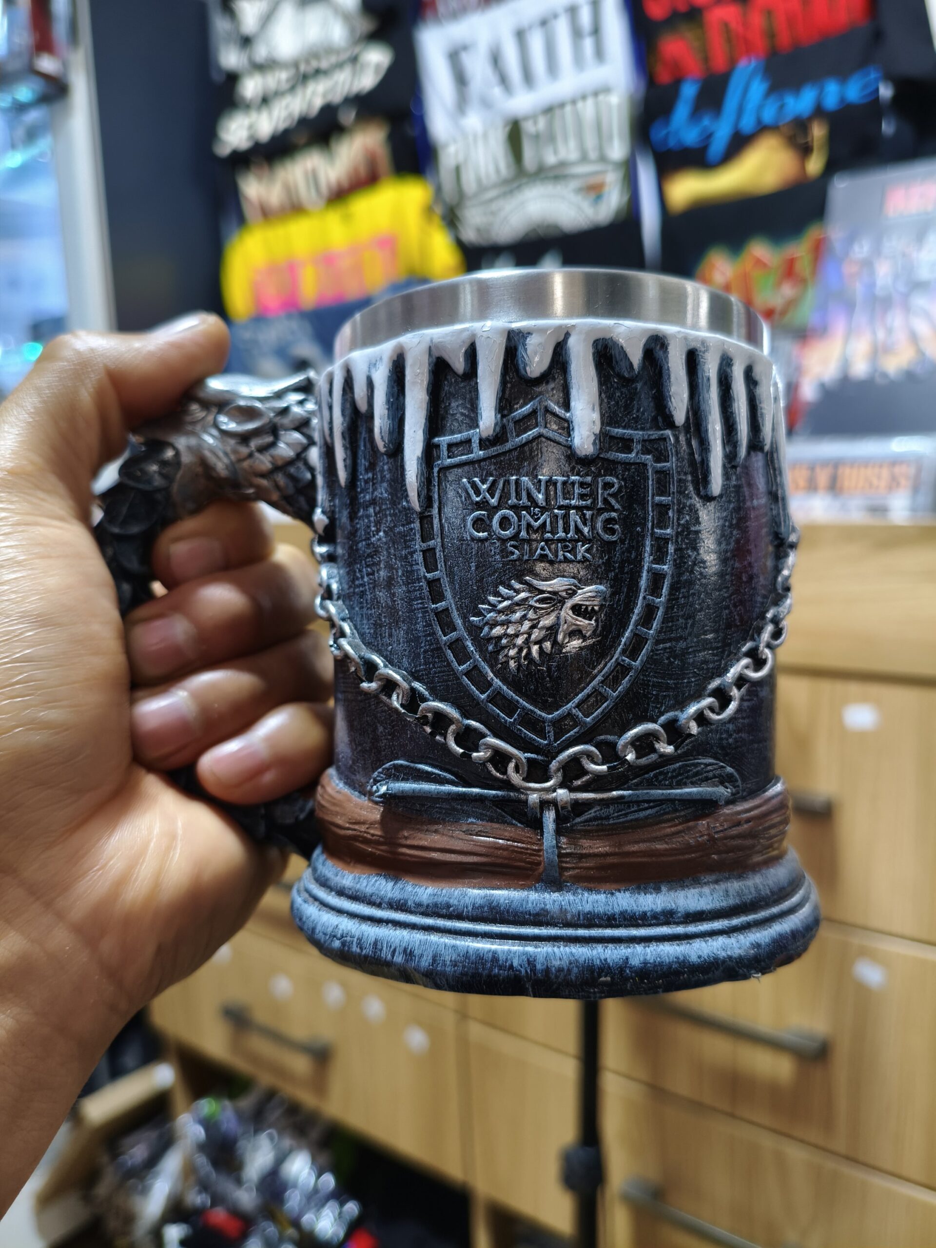 Taza Vikinga Chopp Winter Is Coming - Imagen 2