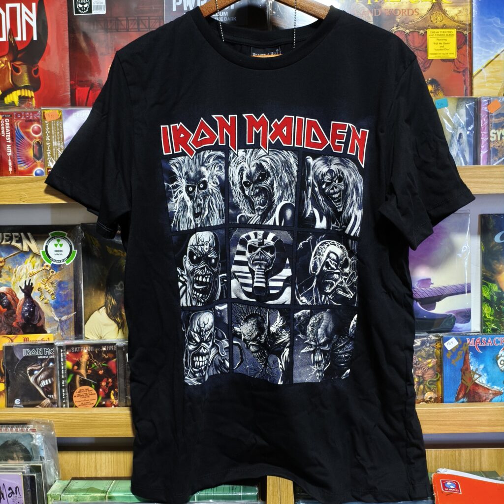 Polo Iron Maiden Eddie's Faces