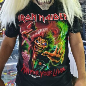 Polo Iron Maiden gira Run For Your Lives 2026 Perú