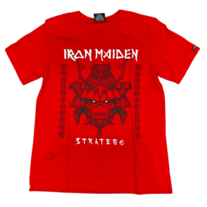 Polo Iron Maiden - Stratego color rojo