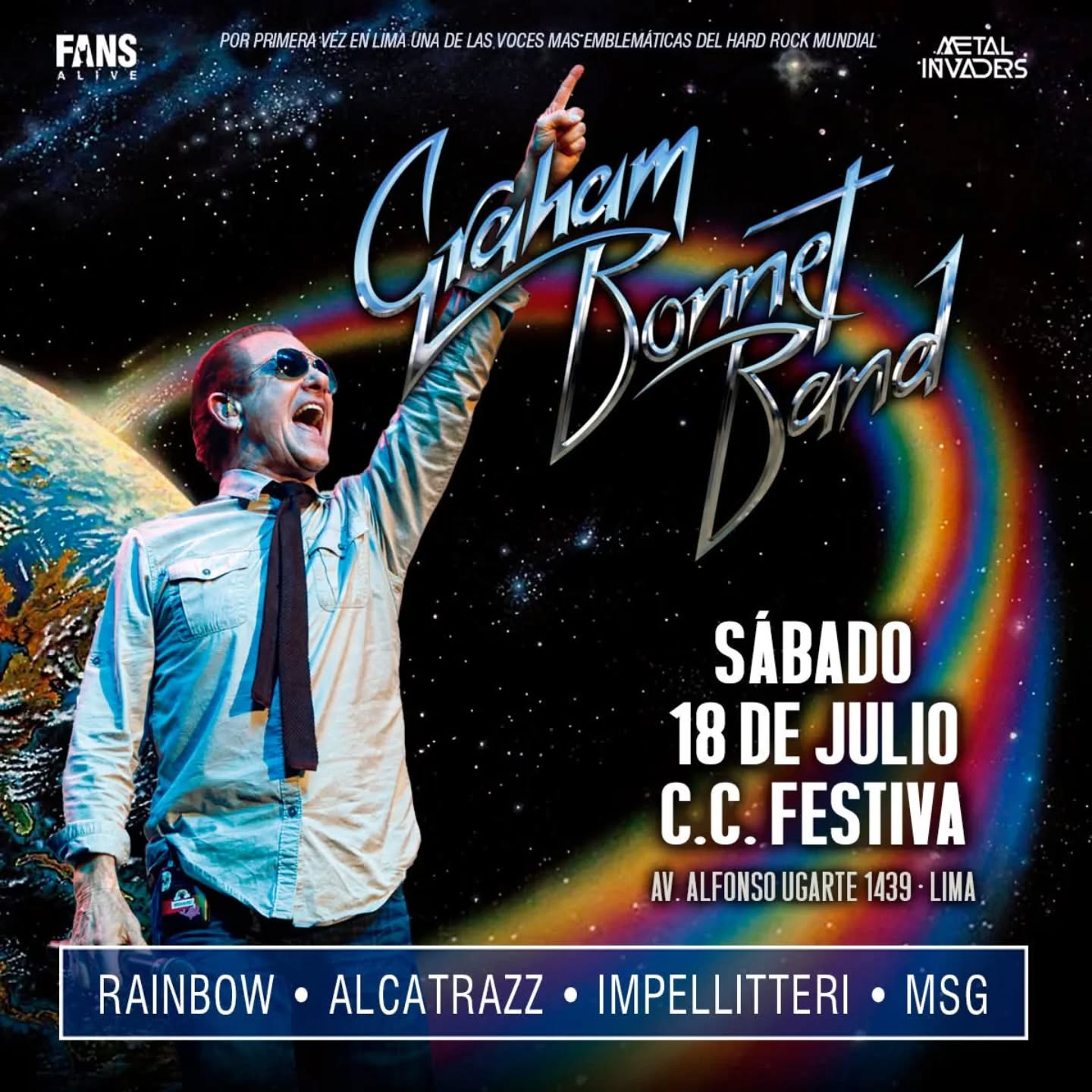 Graham Bonnet en Lima 2026