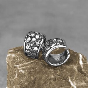 Arete a presión Calaveras acero