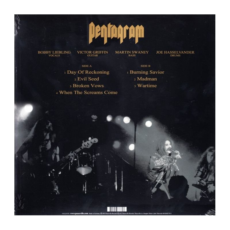 Pentagram - Day of Reckoning LP Vinilo - Imagen 2