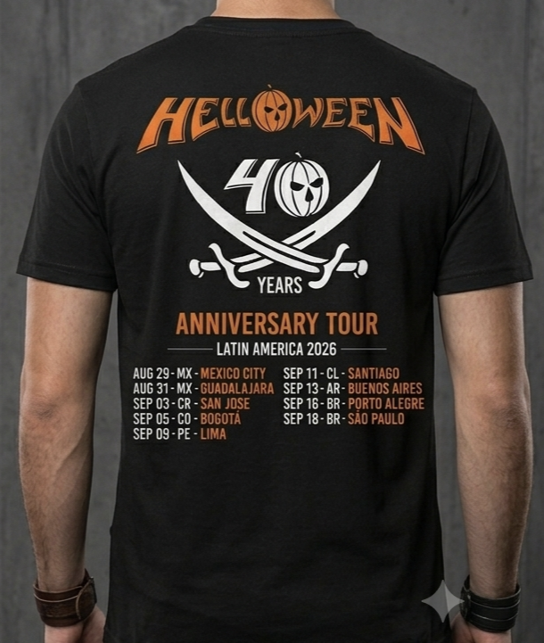 Helloween en Lima Polo 40 Years Anniversary Tour Latin America 2026 - Imagen 4