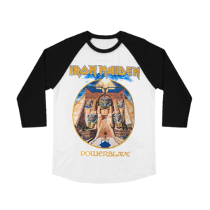 Polo Iron Maiden - Poweslave manga raglan 3/4