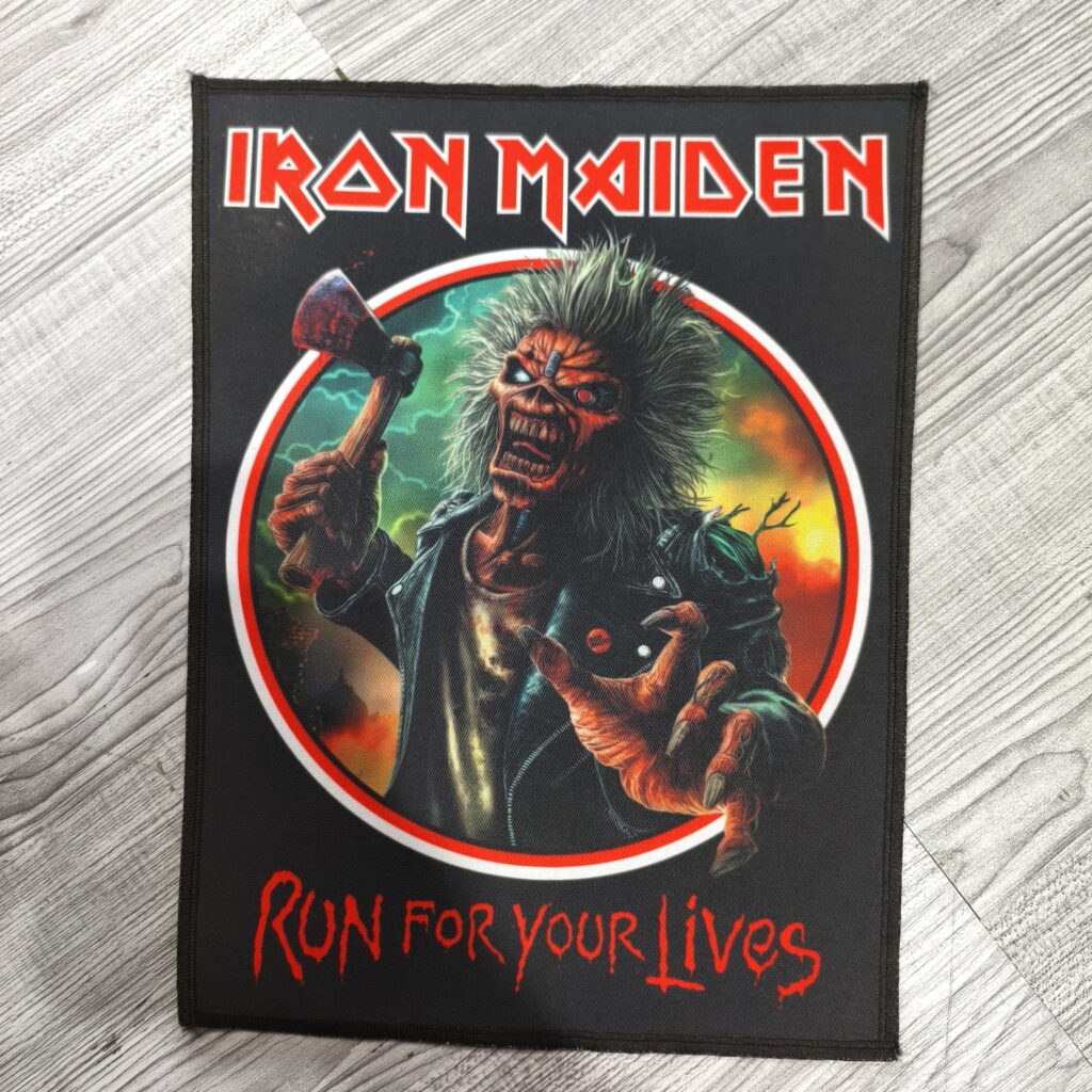 Parche espaldera Iron Maiden Rock metal