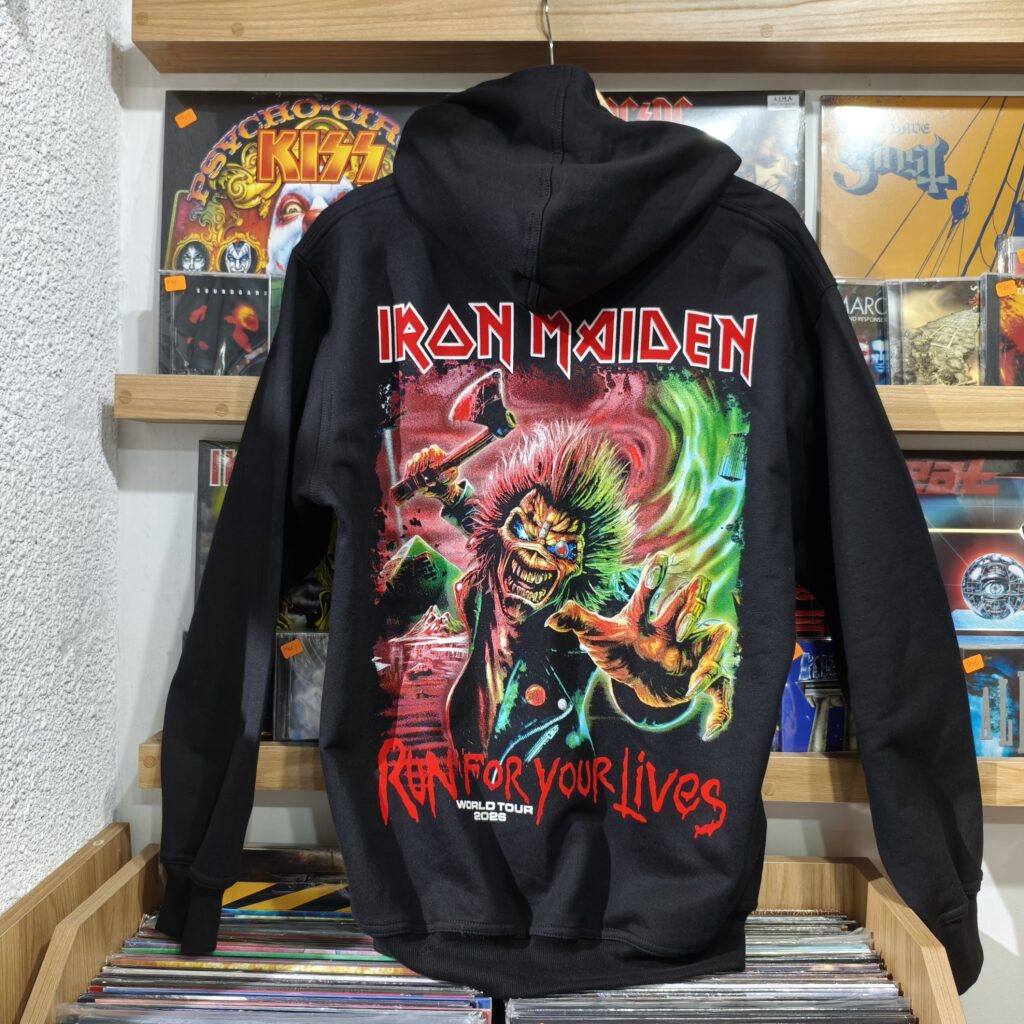 Polera Iron Maiden Casaca franela