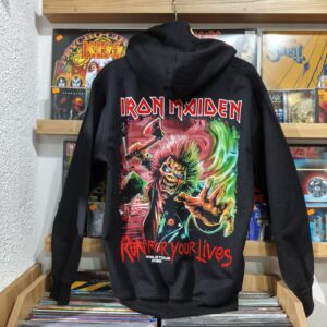 Polera Iron Maiden Casaca franela