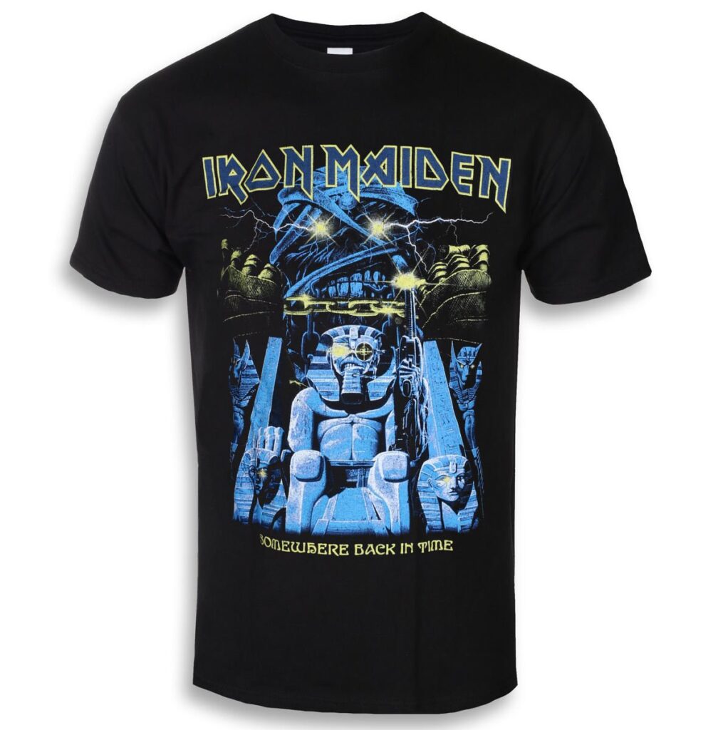 Polo Iron Maiden - Somewhere Back in time importado (talla L)